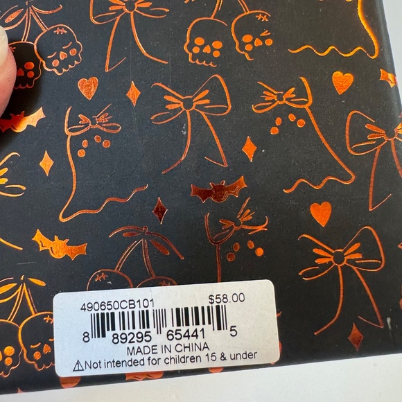 Betsey Johnson Pearl Ghost Keychain with Gold and Silver Accents - Picture 3 of 3